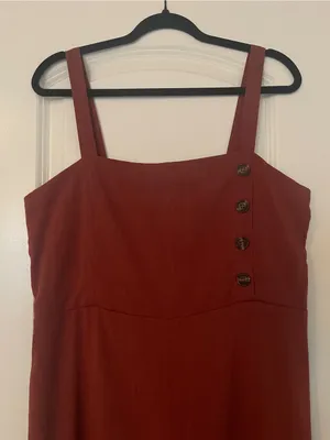 L.A. Hearts Rust/Terra Cotta Jumpsuit - Size L ✨ thumbnail 4