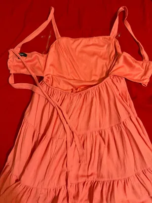 Francesca's pink open back dress!  thumbnail 3