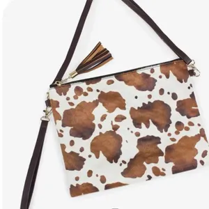 NWT L.I.B. New York faux pony fur crossbody bag thumbnail 1