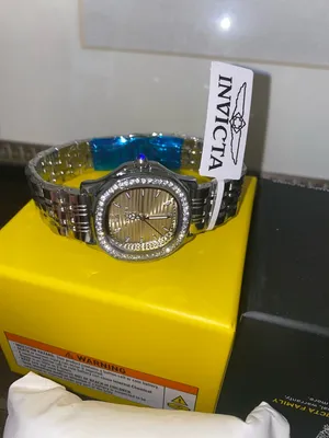 NWT!! Invicta Wildflower Ember Silver Watch with Champagne Dial & Crystal Bezel thumbnail 8