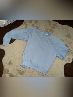 Elwood crew sweatshirt light blue casual fall activewear $100 limited edition thumbnail 4