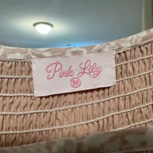Pink Lily Maxi Dress medium tan patchwork thumbnail 4