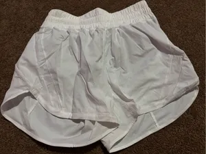 Never worn - lululemon athletic white hotty hots thumbnail 2