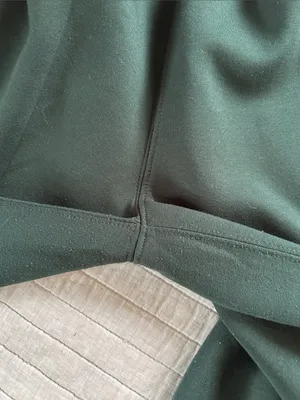 Abercrombie YPB green neoknit pull on comfy lounge joggers S thumbnail 11