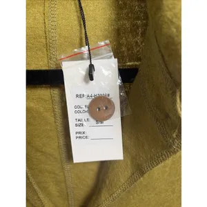 Bella Blue Longline Button Cardigan Womens Size S/M Olive Wool Blend Lagenlook thumbnail 5