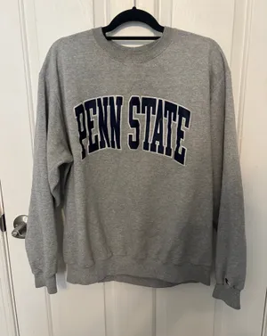 Champion Grey Penn State Crewneck  thumbnail 1