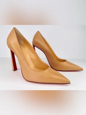 Christian Louboutin Condora 100mm Beige Leather Pumps Size EU 40 thumbnail 11