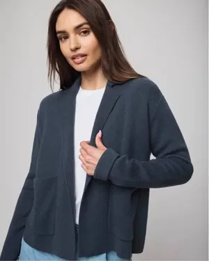 SPLENDID Estelle Coatigan Jacket Navy thumbnail 1