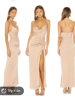 NBD Davis Champagne Gown thumbnail 2