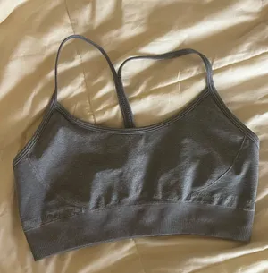 AYBL Grey Sports Bra thumbnail 1