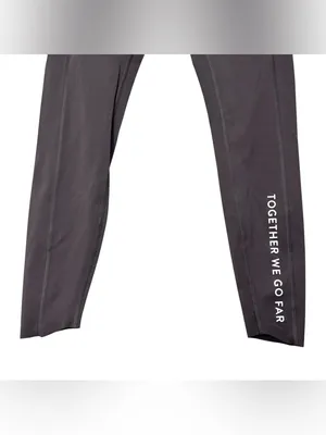 Peloton Essential Tulip Together We Go Far Gray Athletic Leggings Size Small thumbnail 4
