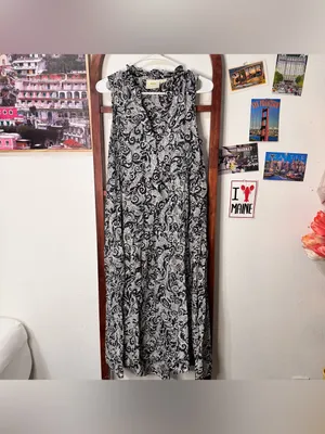 Anthropologie Marya Floral Paisley Maxi Dress Sleeveless thumbnail 3