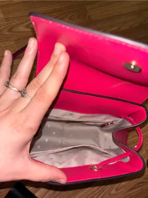 Kate Spade Hot Pink Leather Mini Backpack thumbnail 8