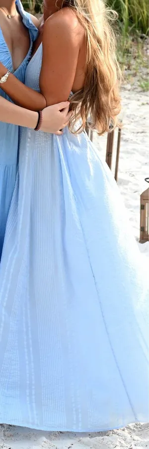 Blue maxi dress Size XS thumbnail 1