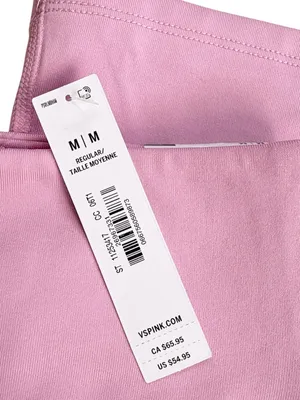 NWT PINK Victoria’s Secret Winter Performance Flare Leggings Pink Size Medium thumbnail 2