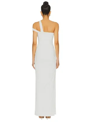 Superdown Cordelia Maxi Dress in White Large New Womens Gown thumbnail 2