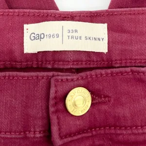 Gap‎ Women True Skinny Jeans 33R Streetwear Clean Girl Minimalist Denim Indie thumbnail 6
