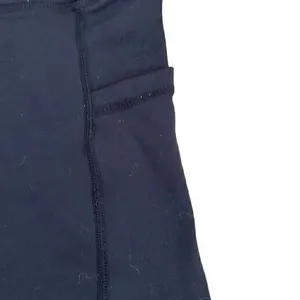 Black High Rise High Waist Biker Shots Yoga Workout Sporty Athletic SZ S thumbnail 4