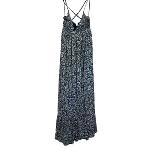 Windsor Blue & White Floral Maxi Dress Size Small‎ thumbnail 3