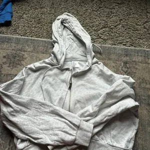 H&M Light Gray Hoodie thumbnail 1