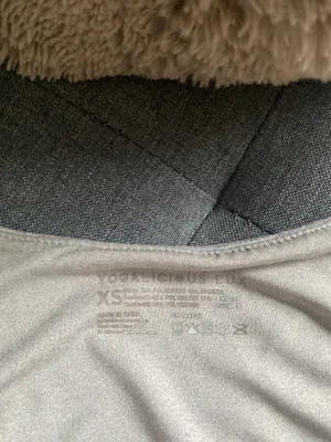 Boutique Beige crop workout top thumbnail 3