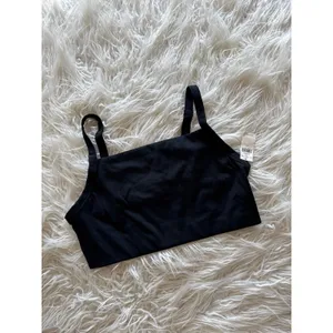Aerie Sports Bra Black Size Medium thumbnail 2