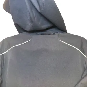 Nike Womens Softshell Hooded Jacket Black Full Zip Fleece Lined Sz M Embroidered thumbnail 9