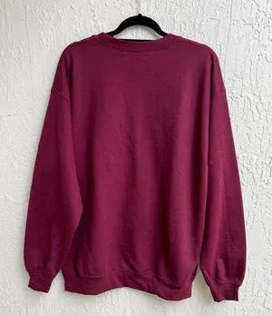 Polite society thick cotton purple sweatshirt SANTA Large thumbnail 4