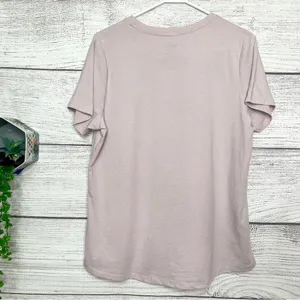 Mighty Fine Cats Short Sleeve T-Shirt - Light Pink Size Large thumbnail 5