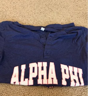 Alpha Phi Gildan T-Shirt thumbnail 3