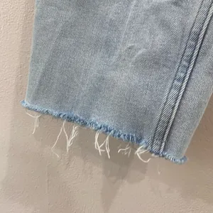 Abercrombie High Rise Mom‎ Jeans 28/6 Raw Hem Ankle Slim Fit Vintage Chic thumbnail 8
