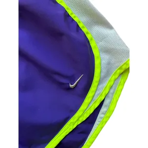 Nike Dri-FIT Tempo Running Shorts Purple Volt White Women's Medium thumbnail 5