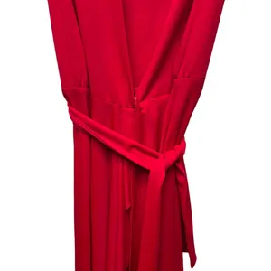 Vintage Ayes Unlimited Maxi Dress M/L True Wrap Gown Party Event Christmas thumbnail 5