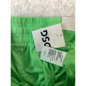 DSG Stride High-Rise Short Womens‎ S Hyper Lime Green Running Athletic CKP9500CN thumbnail 5