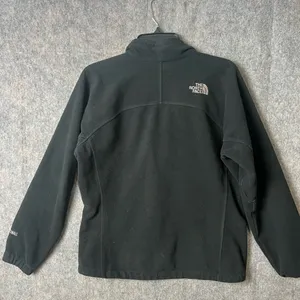 The North Face‎ Woman’s Size Large Black Fleece Full Zip Jacket thumbnail 2
