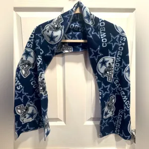 Dallas Cowboys Scarf fleece blue thumbnail 1
