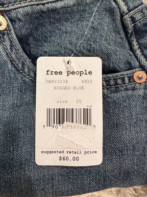 NWT Free People Denim Mini Skirt thumbnail 8