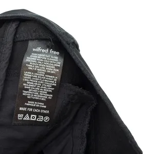 Aritzia Wilfred Free Picture Cargo Pant Black‎ Wide Leg Utility Size 10 thumbnail 9
