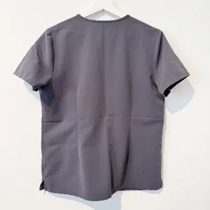 Figs Casma Scrub Top Size M Gray Three‎ Pocket V Neck Medical Hospital Corpcore thumbnail 7