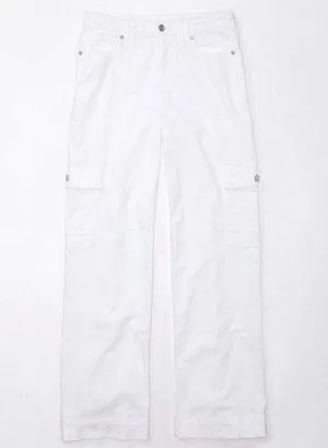 American Eagle DREAMY DRAPE STRETCH SUPER HIGH-WAISTED PANTS thumbnail 1