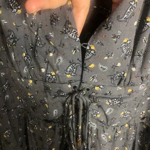 AFRM Long Sleeve Paisley Print Mini Dress thumbnail 8