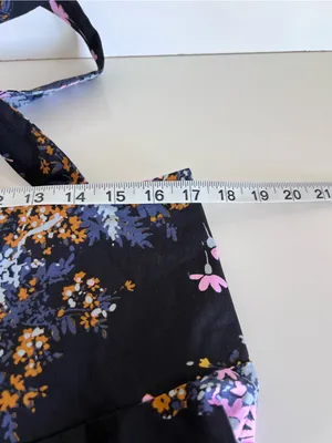NWT‎ Free People Women's Let The Sunshine Floral Dark Combo Babydoll A-Line Mini thumbnail 7