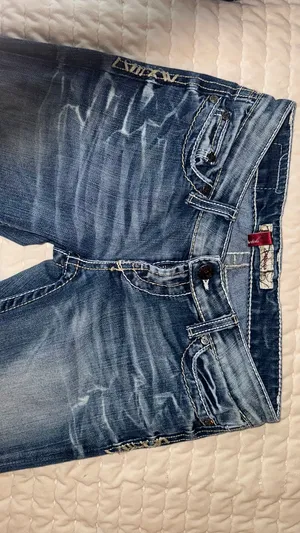 BKE Bootcut Blue Jeans Sabrina Women’s 26x29 1/2 Low-Rise Distressed Denim Stretch thumbnail 5