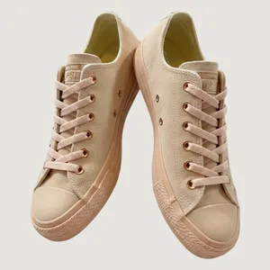 968 | NEW!! Converse CTAS OX Suede Rose Gold Eyelet Low Top‎ Bisque Women 9 thumbnail 1