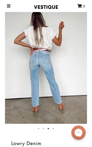 Vestique Straight Leg Jeans thumbnail 3