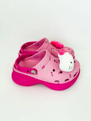 Hello Kitty X Crocs Adult Bae Clog Pink Size 5 thumbnail 4