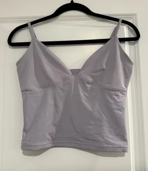 Lilac women’s tank top Medium Purple thumbnail 1