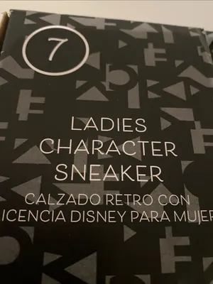New With Tag Women’s Disney Sneakers Beige Character Size 7. thumbnail 5
