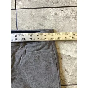 Banana Republic Sloan Gray Skinny Ankle Pants Washable Bi-Stretch Size 8 thumbnail 2