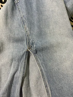 Vervet Maxi Blue Demin Skirt thumbnail 4